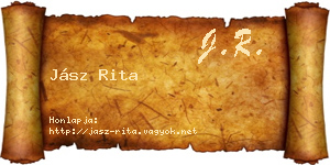 Jász Rita névjegykártya